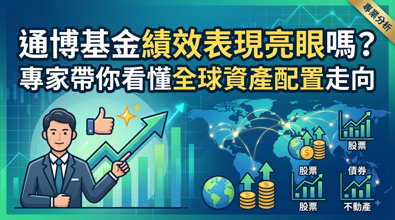 通博基金績效表現亮眼嗎？專家帶你看懂全球資產配置走向